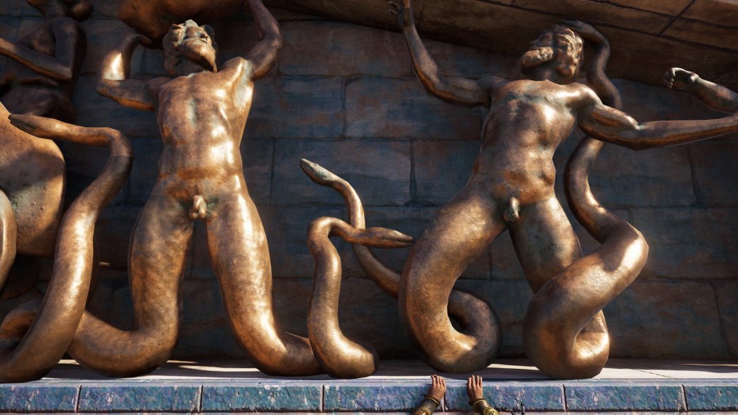 Журналист PC Gamer составил топ пенисов из Assassinʼs Creed Odyssey — речь, конечно, о статуях — фото 6