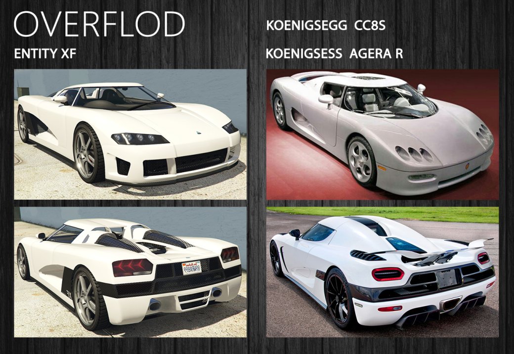 Аналогичная история приключилась с двумя гиперкарами [Koenigsegg](https://ru.motor1.com/news/290148/koenigsegg-regera-poluchila-kuzov-iz-otpolirovannogo-vruchnuyu-karbona/), но здесь хотя бы породнились машины одного бренда.