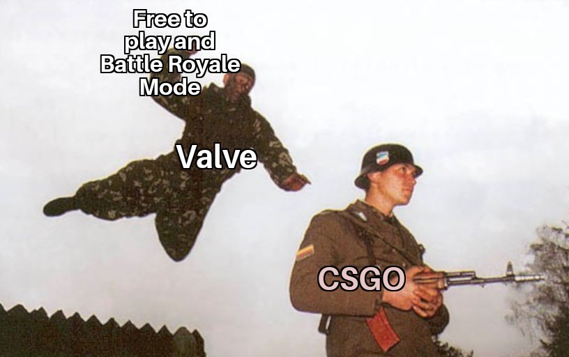 Battle Royale в CS:GO только появился, а интернет уже полнится мемами. Мы собрали лучшие — фото 1