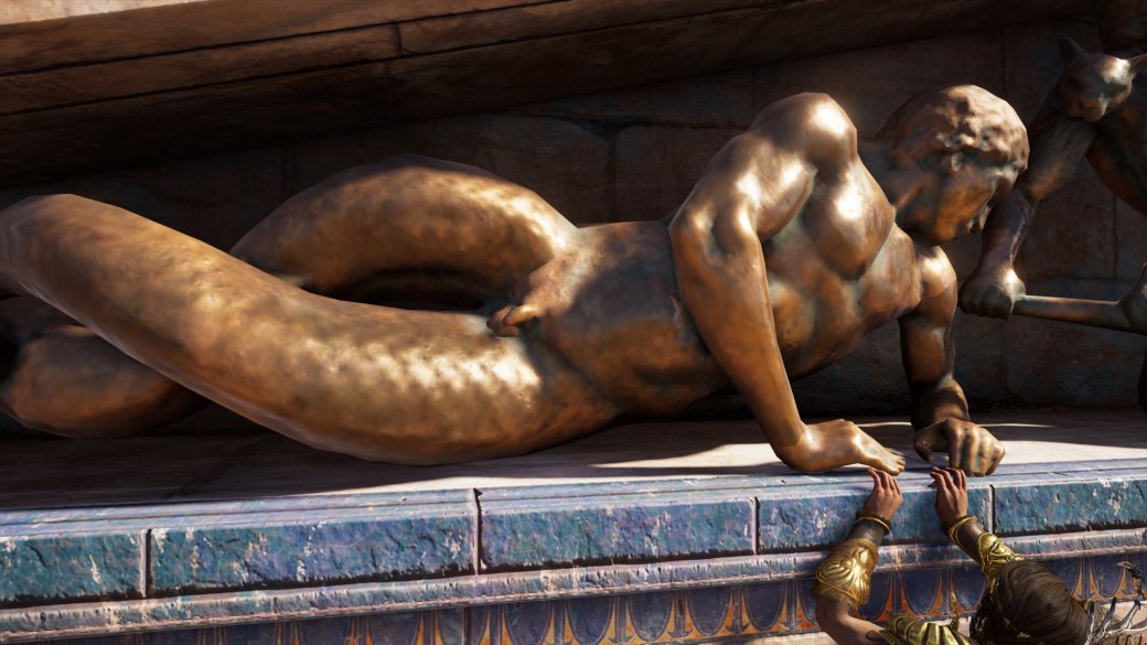 Журналист PC Gamer составил топ пенисов из Assassinʼs Creed Odyssey — речь, конечно, о статуях — фото 5