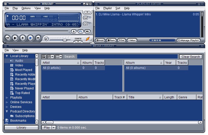 Как в winamp загрузить порядок воспроизведения