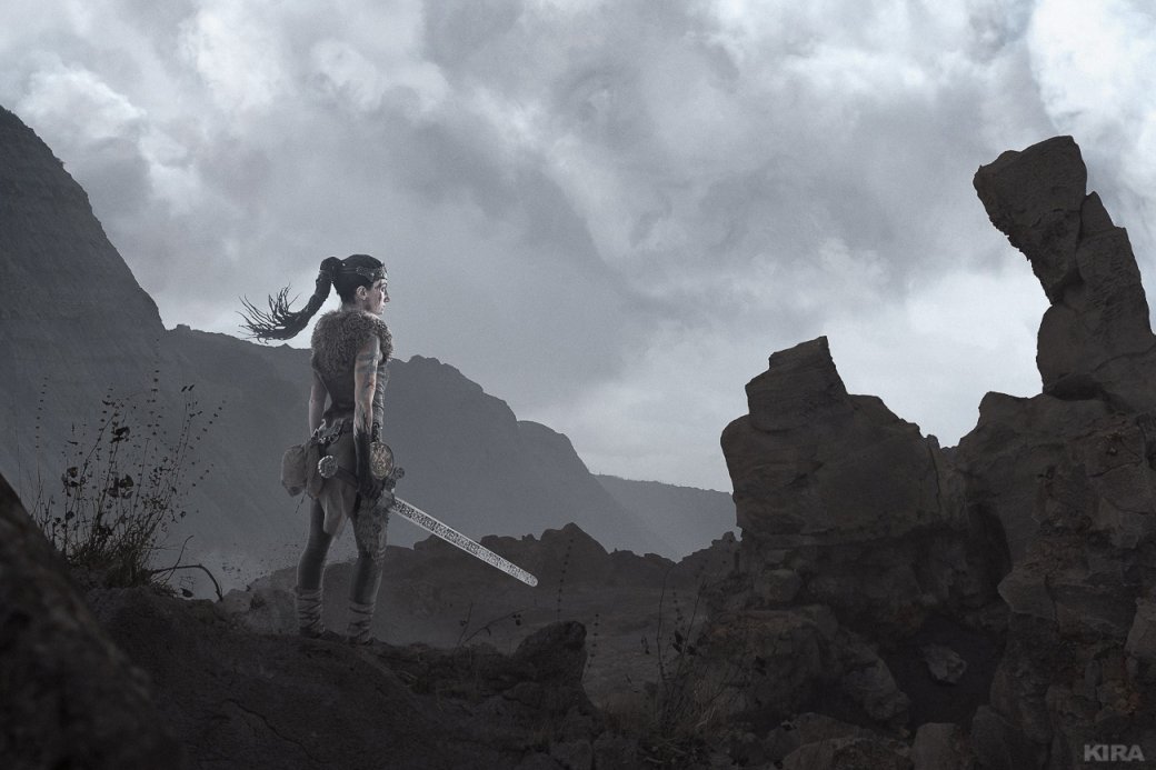 Модели представили кинематографичный косплей на героев из Hellblade 2 — изображение 2