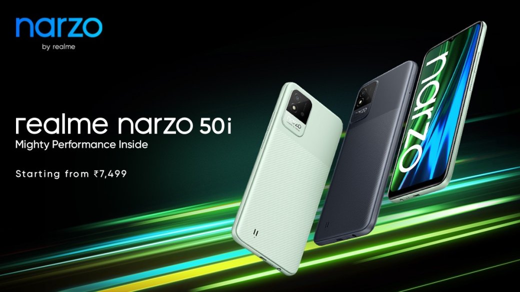 Realme представила ультрабюджетные смартфоны Narzo 50A и Narzo 50i — фото 2
