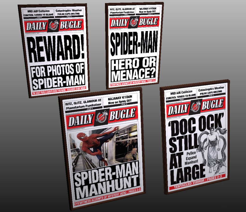 Галерея В 2010 году должна была выйти игра Spider-Man 4. От нее остались только скриншоты - 29 фото