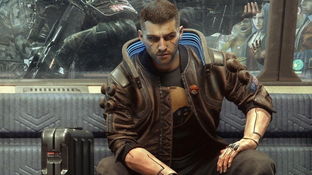 Одна из версий главного героя Cyberpunk 2077