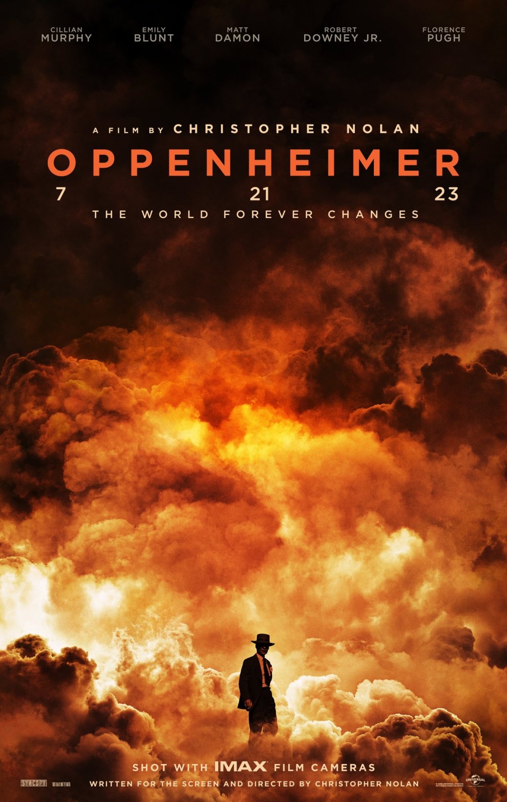 Опубликован постер «Оппенгеймера» Кристофера Нолана — фото 1