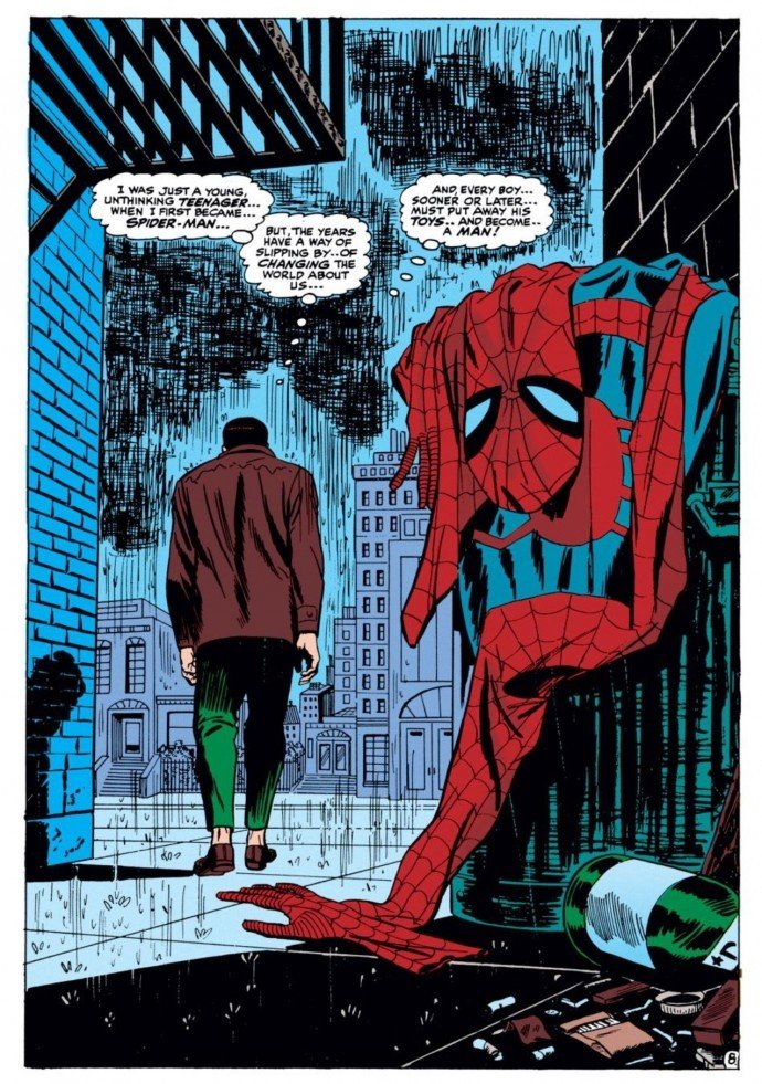 Страница из Amazing Spider-Man #50