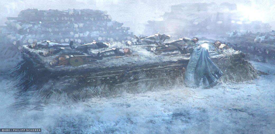 Художник выложил концепт-арты к 8 сезону «Игры престолов». Их хоть сейчас ставь на рабочий стол — фото 11