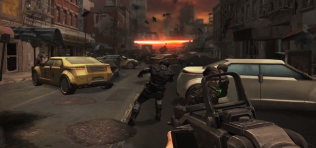 Сохранившийся скриншот изначальной версии DOOM 4
