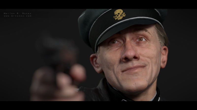 Взгляните на эти шикарные 3D-модели Росомахи, Ганса Ланды и Меган Фокс — фото 11