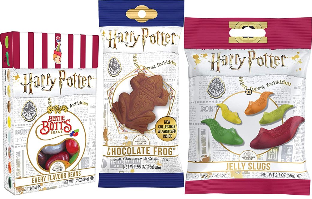 Фотографии сладостей из мира Гарри Поттера. Фото: [Amazon](https://www.amazon.com/Harry-Potter-Bertie-Flavour-Chocolate/dp/B01881EJ1S)