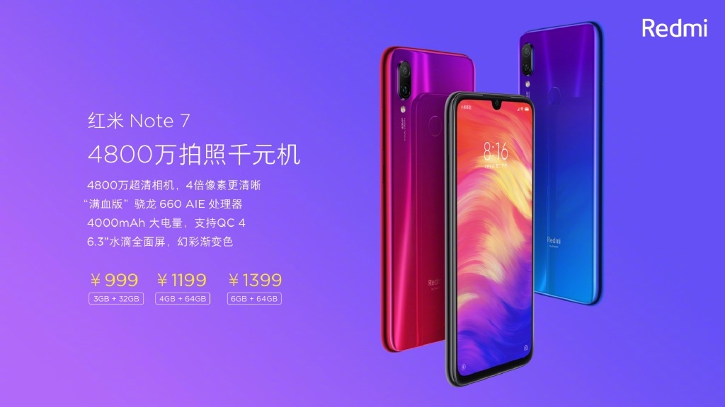 Анонс Redmi Note 7: первый бюджетный смартфон суббренда Xiaomi с камерой на 48 Мп — фото 3