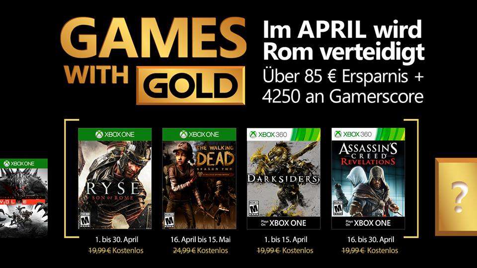 Апрельский набор Xbox Games with Gold довольно хорош — фото 1