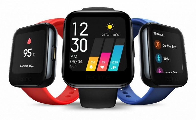 Бюджетные смарт-часы Realme Watch приехали в Россию — фото 1
