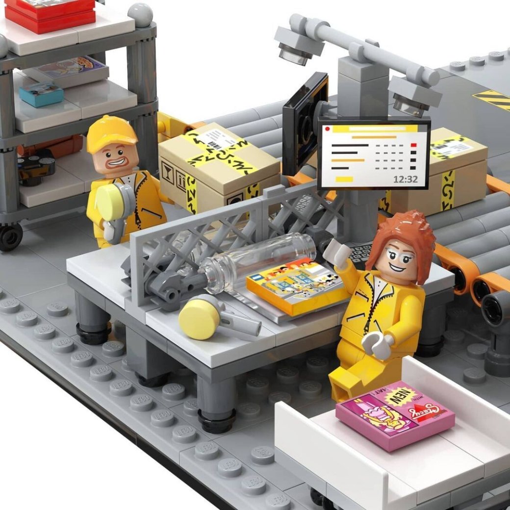 Галерея У LEGO появились тематические концепты «Яндекс.Маркета» и Delivery Club - 2 фото