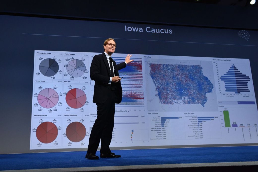 Глава Cambridge Analytica Александр 

Никс