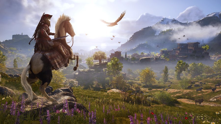 В Assassinʼs Creed Odyssey можно получить Пегаса, но его главная особенность в игру не вошла — фото 1