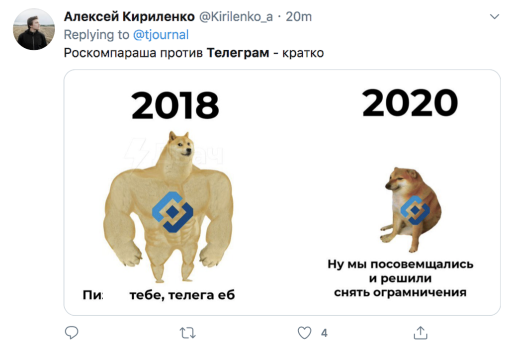 Как в сети отреагировали на снятие блокировки Telegram — фото 1