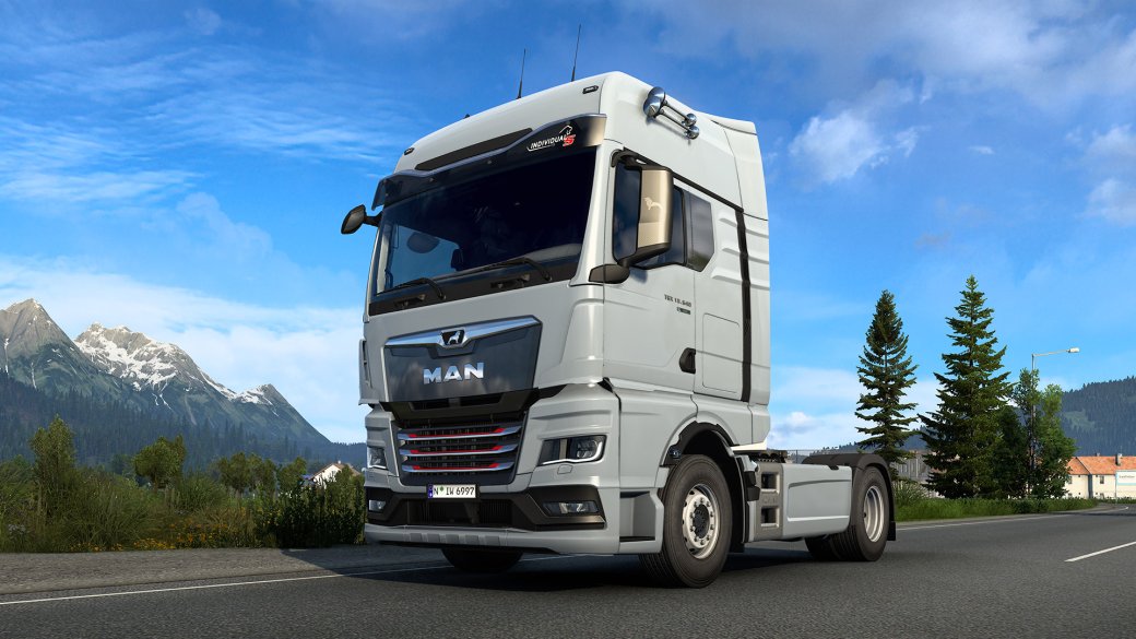 Галерея В Euro Truck Simulator 2 появился новый грузовик MAN TG3 TGX - 6 фото