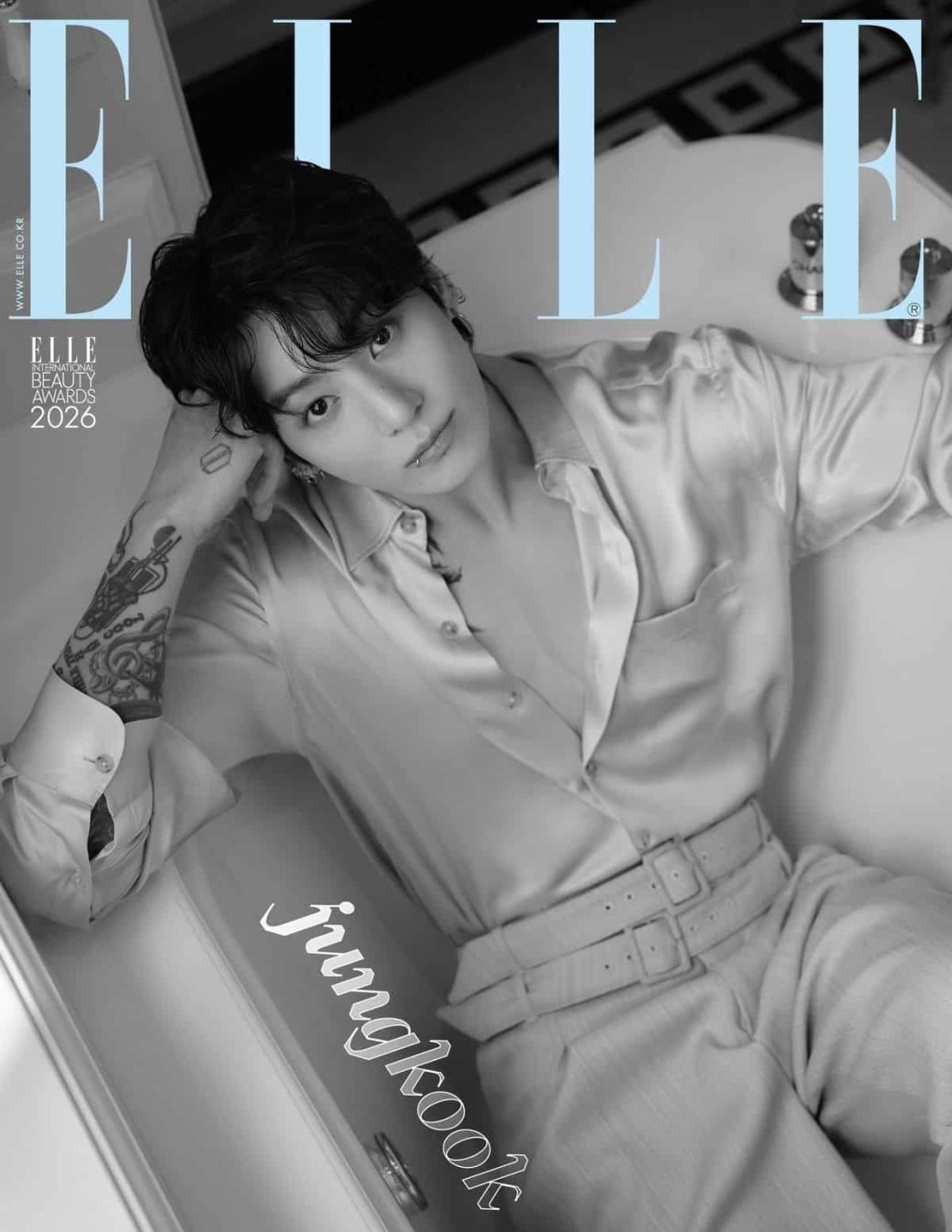 Чонгук из BTS украсил девять обложек Elle Korea и подготовил к весеннему возвращению — изображение 6