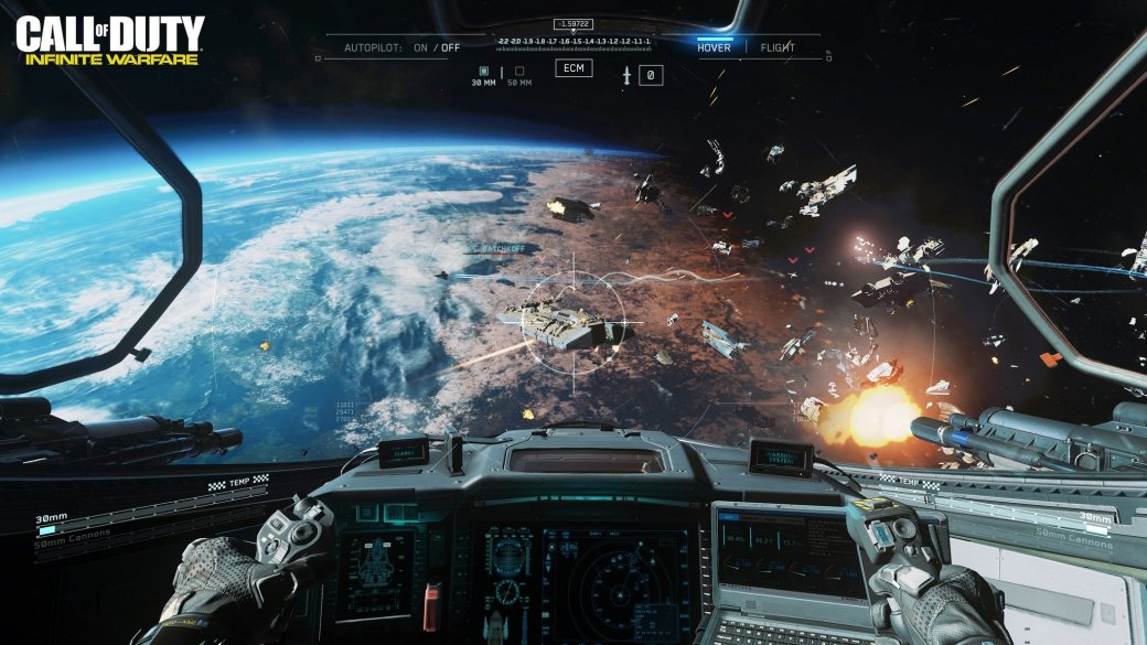 Разработчики Infinite Warfare пояснили, почему в космосе слышны взрывы — фото 1