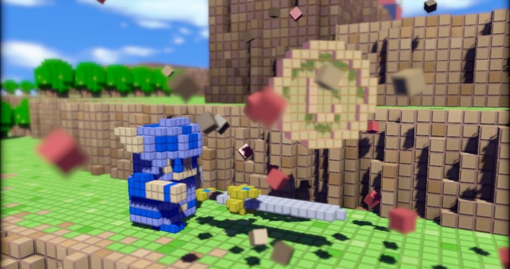 Игра 3D Dot Game Heroes