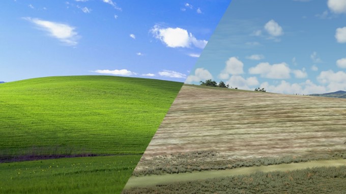 Локацию из фона Windows XP нашли в игре Microsoft Flight Simulator — фото 1
