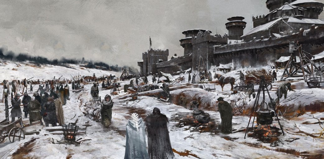 Художник выложил концепт-арты к 8 сезону «Игры престолов». Их хоть сейчас ставь на рабочий стол — фото 1