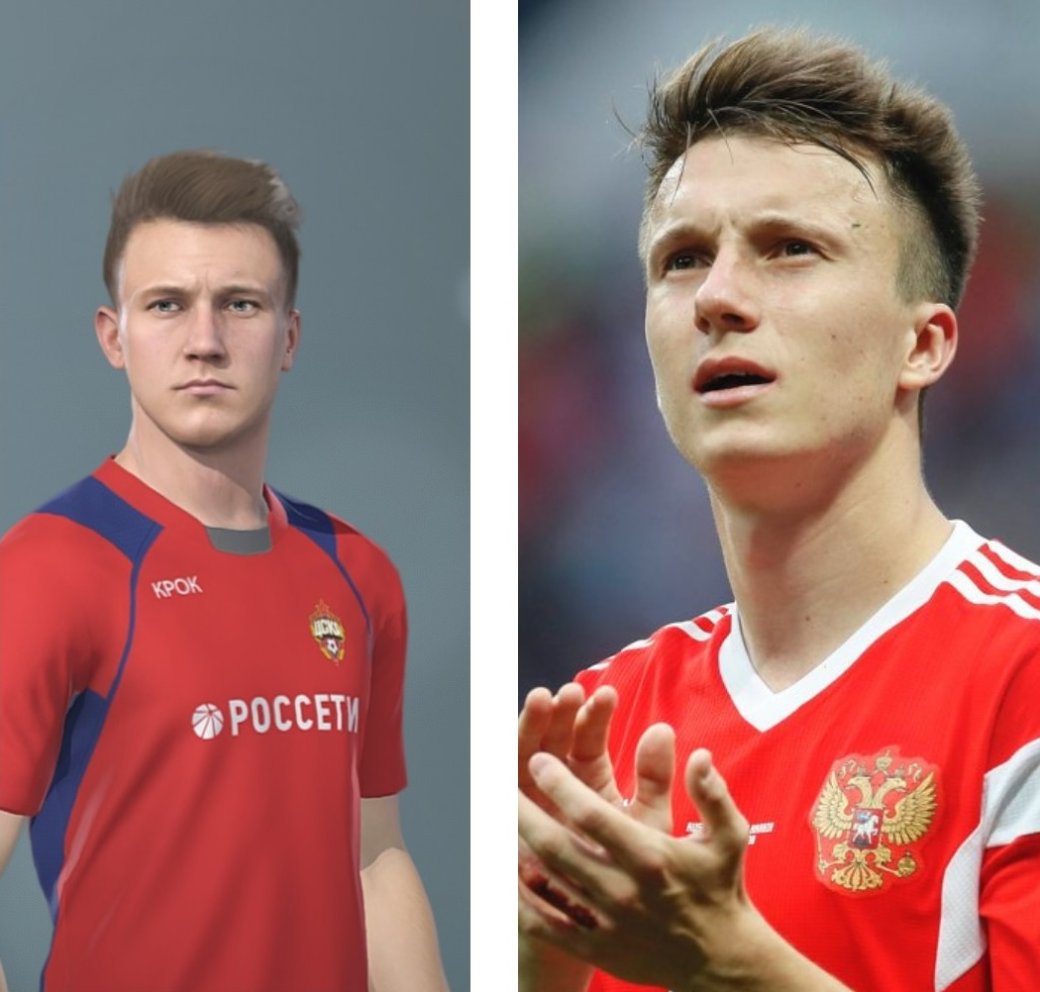 **В июле Александр Головин перешел из «ЦСКА» в «Монако», но в Konami не обновили состав и в этом случае. Головин в PES 2019 до сих пор заявлен за армейцев в режиме Лига. А вот в режиме карьеры Головин уже значится в составе «монегасков». **