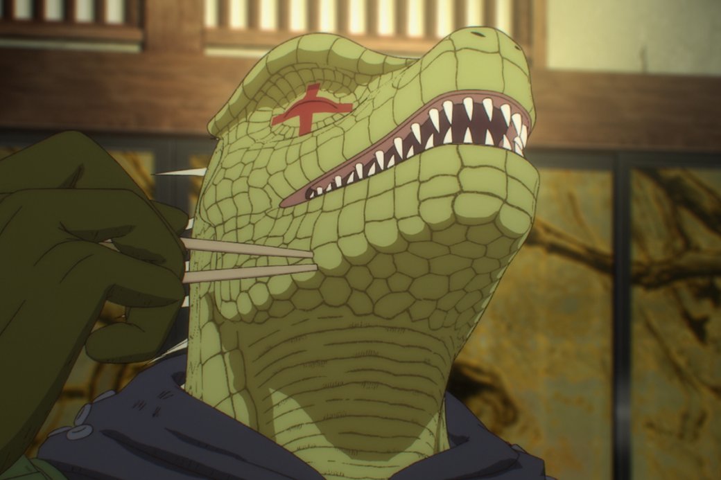 Кадр из аниме «Дорохедоро» (Dorohedoro)

Источник: MAPPA