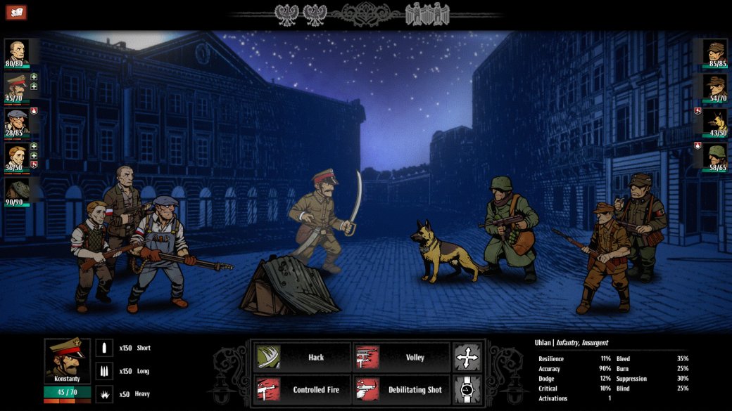 Впечатления от Warsaw — Darkest Dungeon про Вторую мировую и Варшавское восстание — фото 7