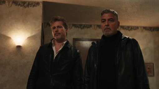 Появился свежий кадр фильма «Одинокие волки» Джона Уоттса с Джорджем Клуни и Брэдом Питтом