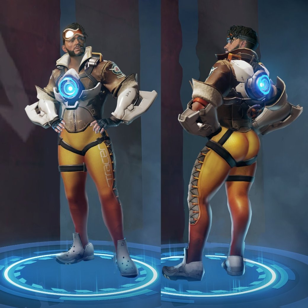 Художник перенес в Apex Legends образ из Overwatch — получилось забавно — фото 3