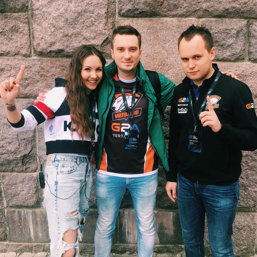Мария Ермолина с Алексеем Березиным и Романом Дворянкиным