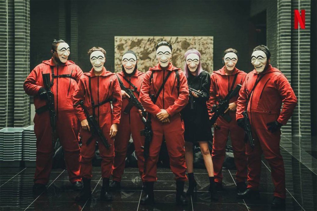 Netflix опубликовал первые кадры южнокорейской версии сериала «Бумажный дом» — фото 1