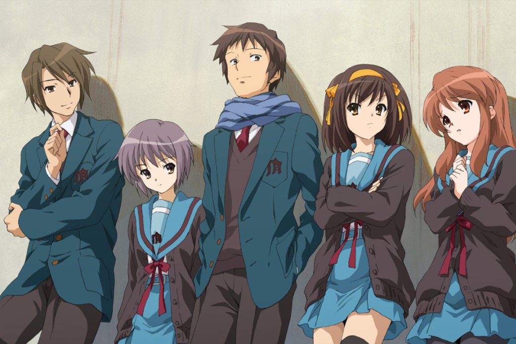 «Исчезновение Харухи Судзумии», кадр: Kyoto Animation