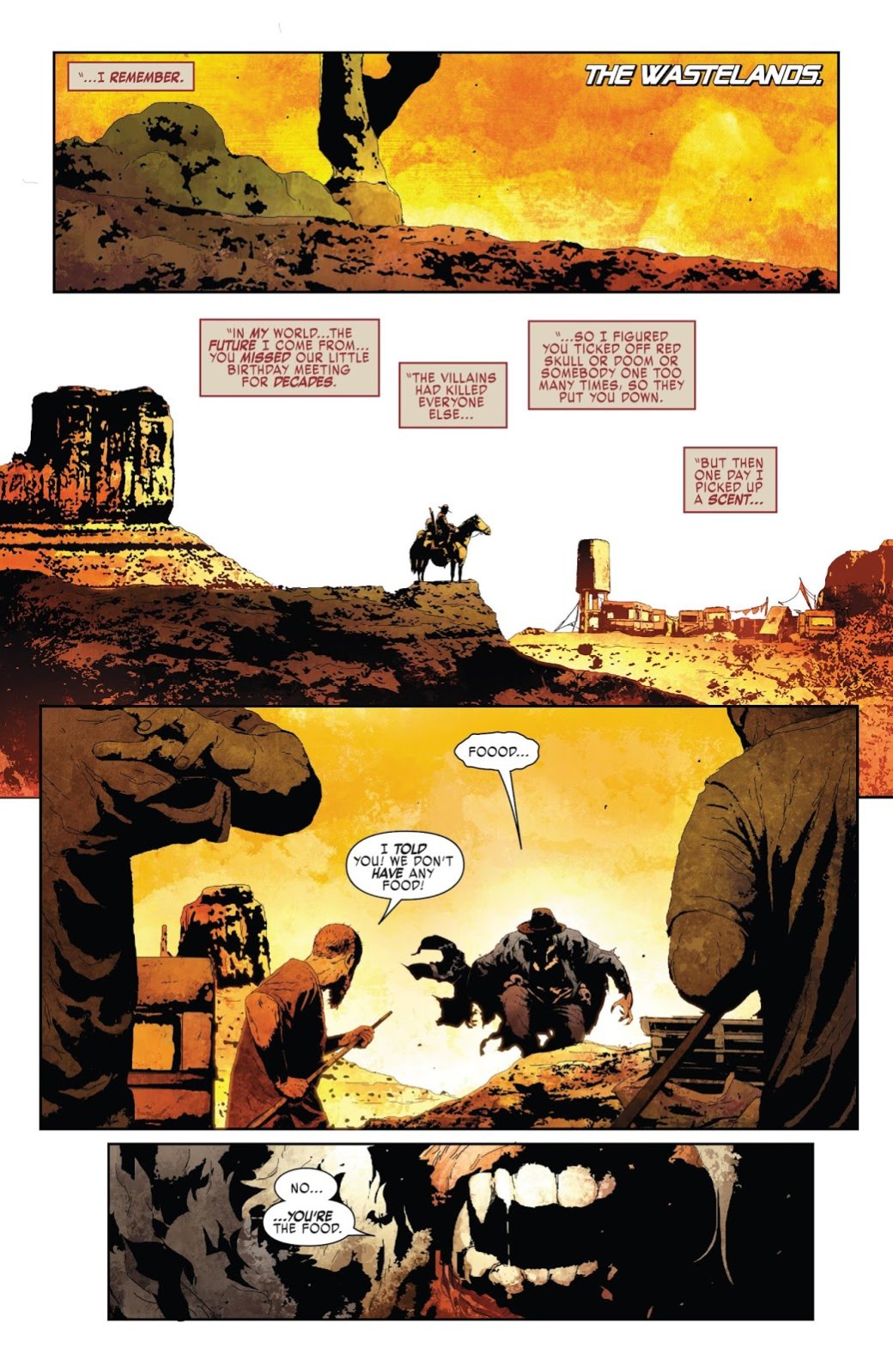 Галерея Галерея. Как выглядят герои и злодеи Marvel в постапокалиптическом будущем «Старика Логана»? - 3 фото