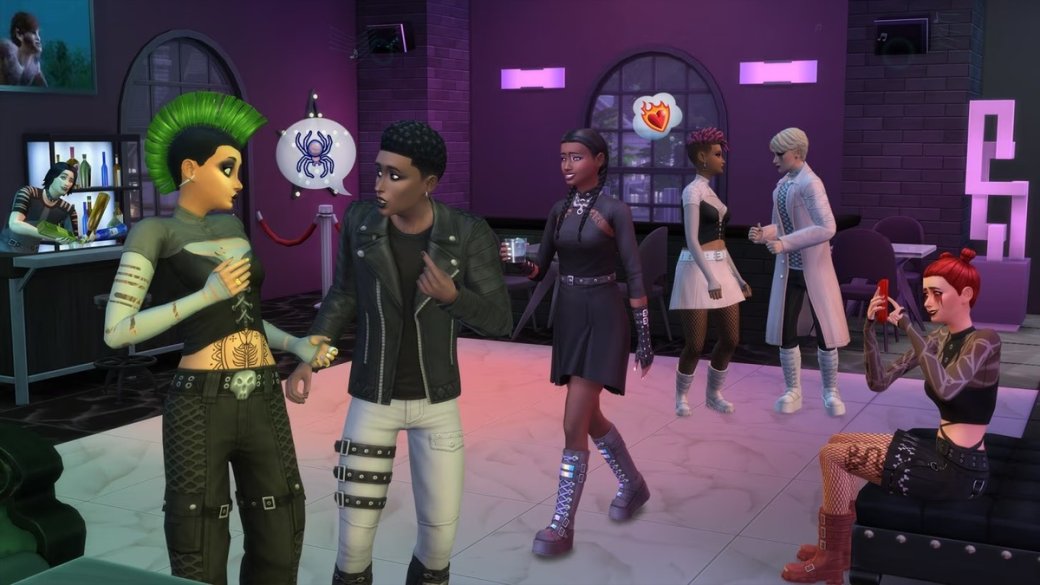 Скриншот игры The Sims 4