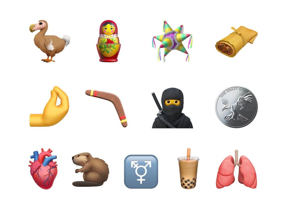 Символ трансгендеров, ниндзя и матрешка: Apple добавит в iOS 14 и macOS Big Sur новые эмодзи — фото 1