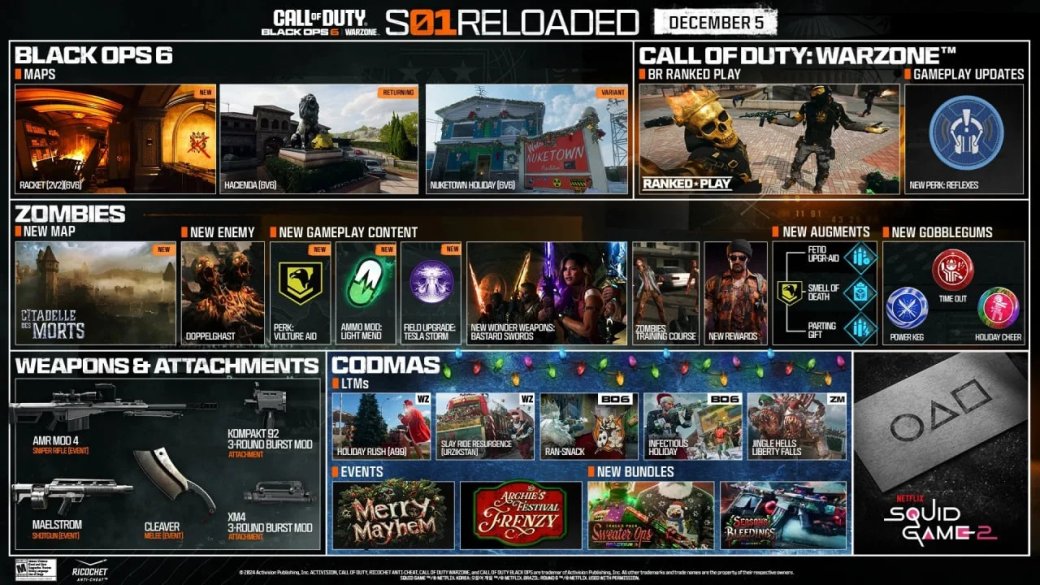 В декабре в Call of Duty: Black Ops 6 появится новая карта и «охота за печеньками» — фото 1