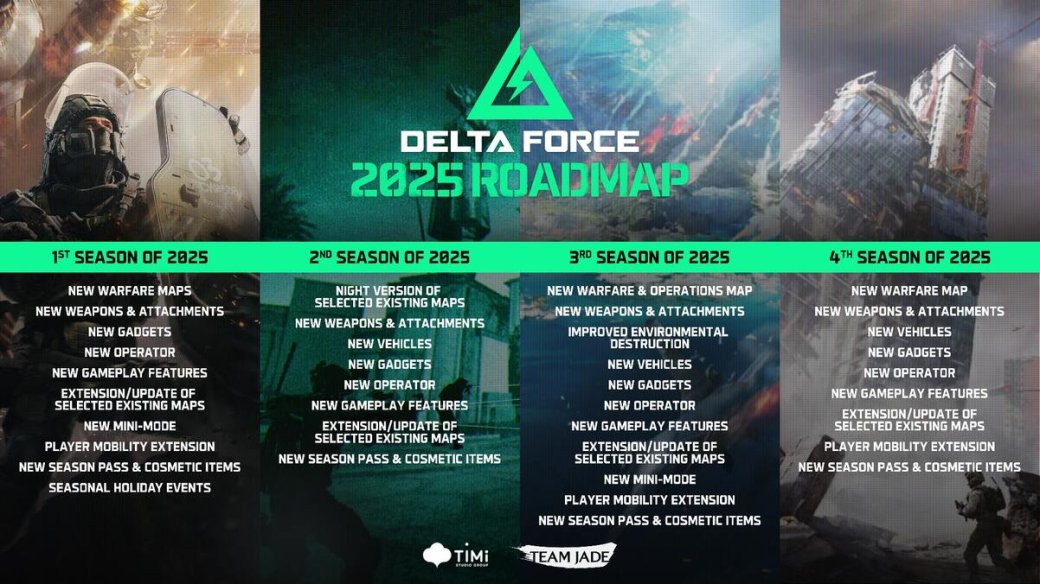 Разработчики Delta Force готовят четыре сезона в 2025 году — фото 1