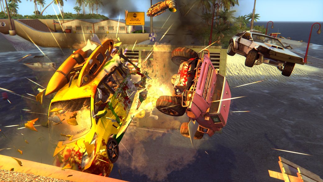Ремейк Carmageddon официально в Steam: пенсионеры против бульдозеров — фото 4