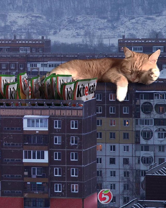 Панельные дома спальных микрорайонов стали героями необычных картин в Instagram — фото 2