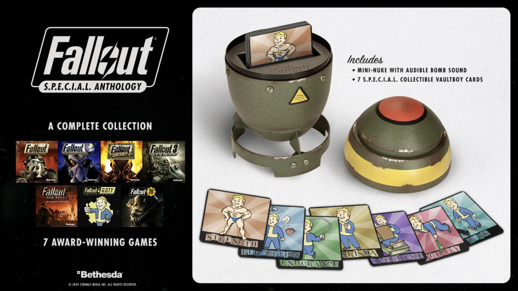 Bethesda переиздаст «коллекционку» серии Fallout в виде ядерной бомбы — фото 1