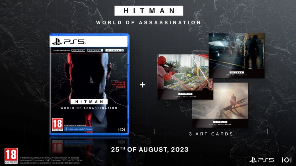 Создатели Hitman World of Assassination анонсировали физическое издание для PS5 — фото 1