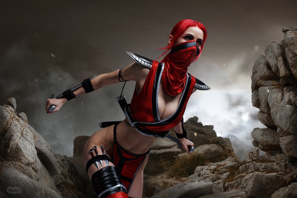 Косплееры изобразили бой между Скарлет и Саб-Зиро из Mortal Kombat — изображение 4