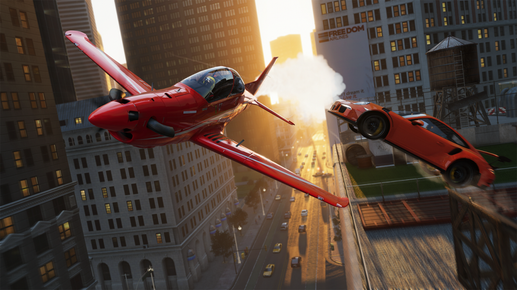 Суть. The Crew 2 — спорная гонка, где в воздухе можно сменить самолет на катер — фото 1