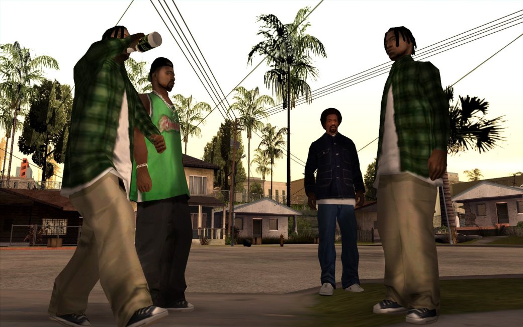 GTA: San Andreas появилась на PS3 — но в неправильной версии | Канобу