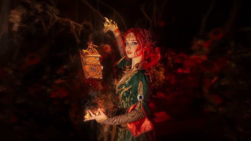 Галерея Модель снялась в волшебном косплее Трисс из «Ведьмака» - 5 фото
