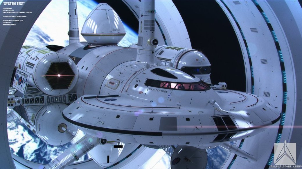 Галерея Сверхсветовой корабль NASA создан по мотивам «Стар Трека» - 5 фото